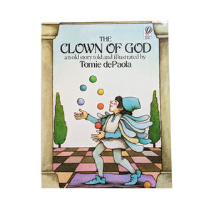 Vintage Tomie DePaola The Clown of God Children's Book Softcover Inscribed